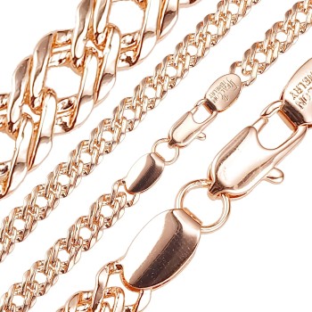 Apzeltīta rokassprādze Klasisks Rombo austu stiepļu posmu pinums