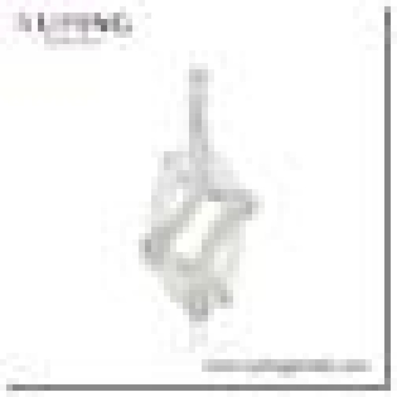 Kulons ar rodija pārklājumu