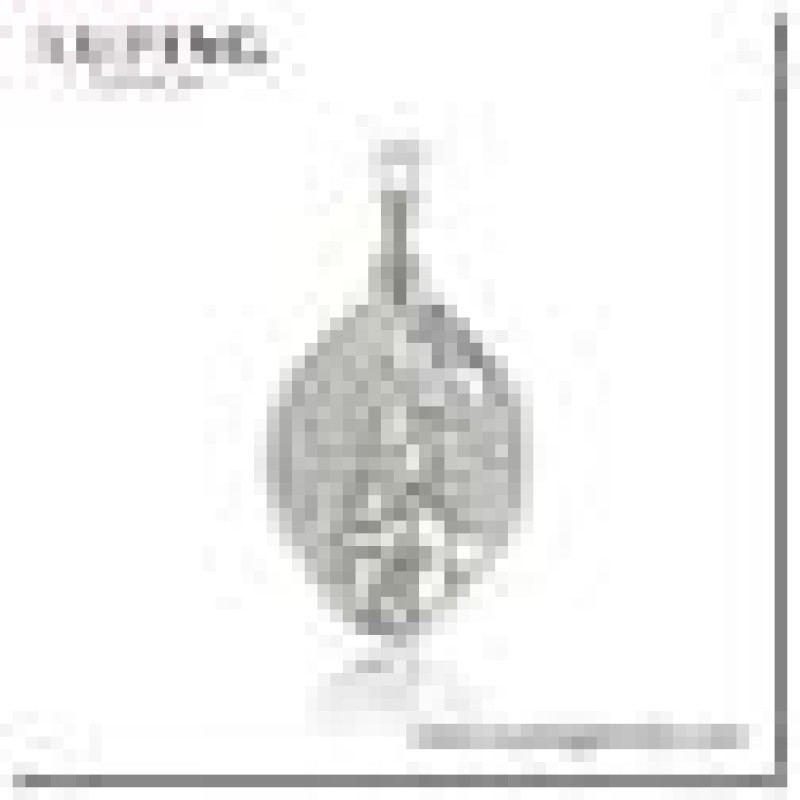 Kulons ar rodija pārklājumu