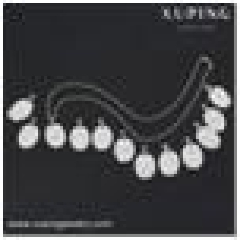 Kulons ar rodija pārklājumu