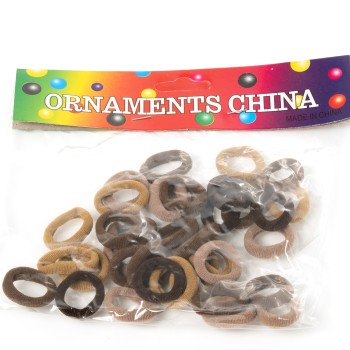 Matu gumiju komlekts (40 gab.) Ø2cm