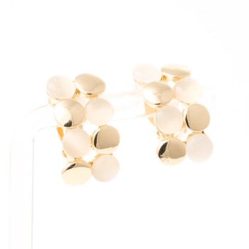 apzeltīti klipši Fashion Yewelry