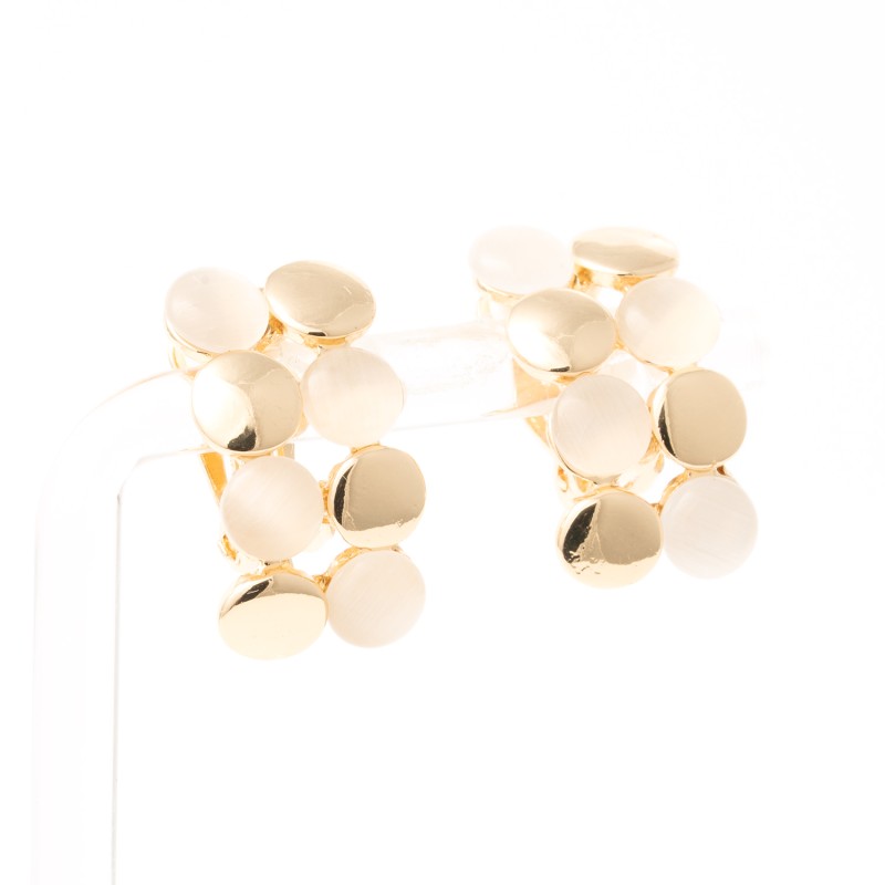 apzeltīti klipši Fashion Yewelry