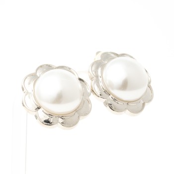 klipši ar rodija pārklājumu Fashion Yewelry