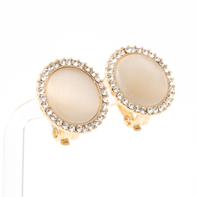 apzeltīti klipši Fashion Yewelry