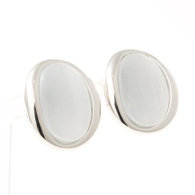 klipši ar rodija pārklājumu Fashion Yewelry