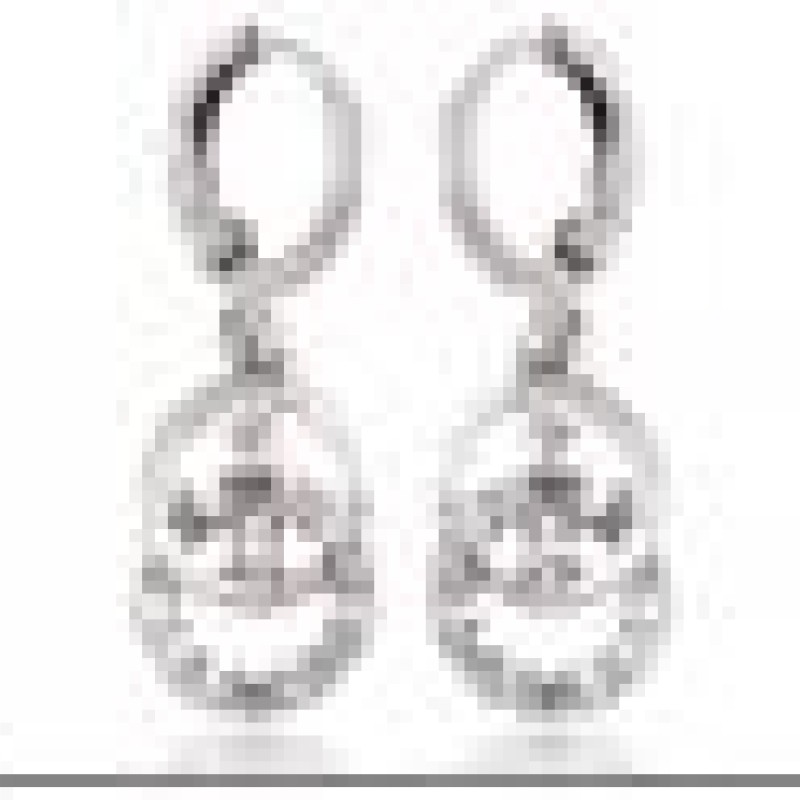 Auskari ar rodija pārklājumu