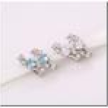 Auskari ar rodija pārklājumu