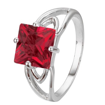 Gredzens ar rodija pārklājumu