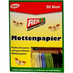 Papīrs kožu apkarošanai REINEX (20 lapas)