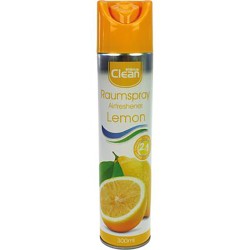 Gaisa atsvaidzinātājs-aerosols Elina Lemon 300ml ar citrona aromātu baloniņā