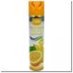 Gaisa atsvaidzinātājs-aerosols Elina Lemon 300ml ar citrona aromātu baloniņā