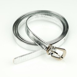 Sieviešu josta Poland glancēta ar rakstu 1,5cm