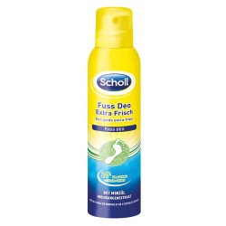 Pēdu dezodorants Scholl Extra Frisch 150ml pret svīšanu un smaku