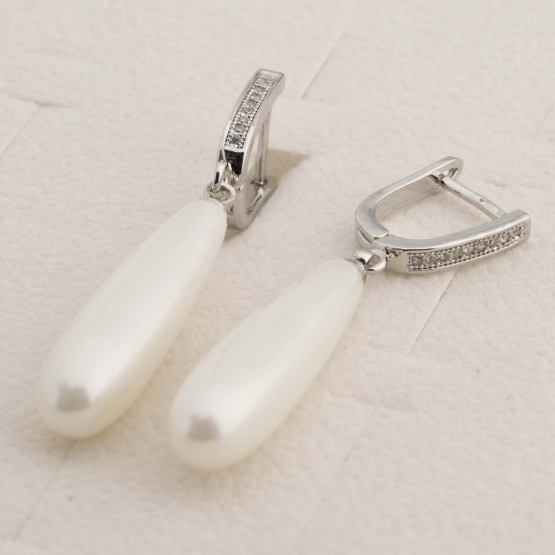 Auskari ar rodija pārklājumu