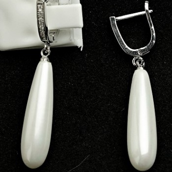 Auskari ar rodija pārklājumu