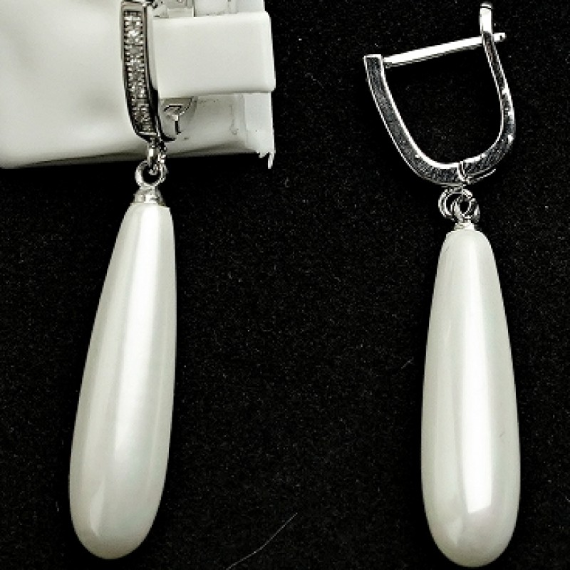 Auskari ar rodija pārklājumu