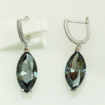 Auskari ar rodija pārklājumu