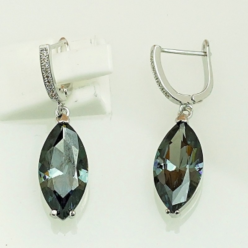 Auskari ar rodija pārklājumu