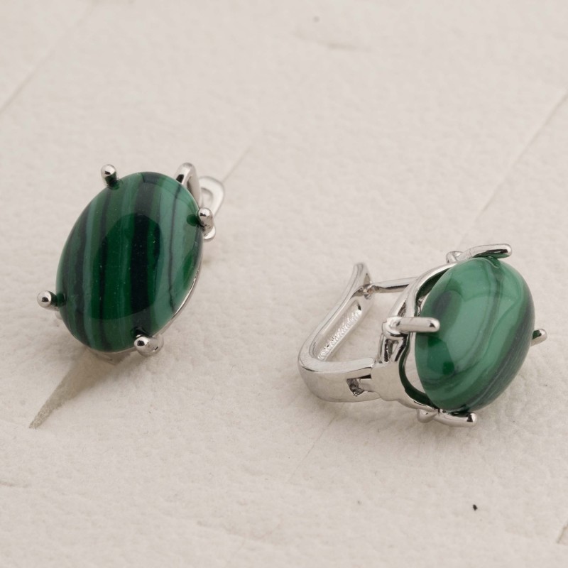 Auskari ar rodija pārklājumu