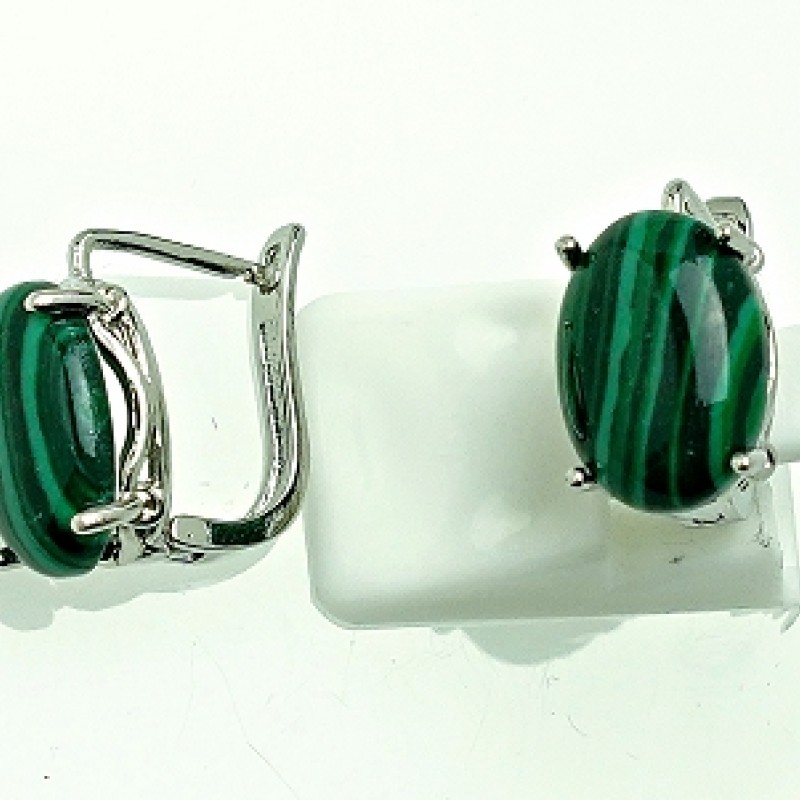 Auskari ar rodija pārklājumu