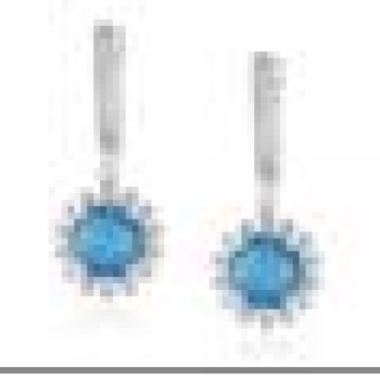 Auskari ar rodija pārklājumu