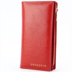 Sieviešu ādas naudas maks GREGORIO