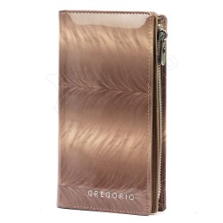 Sieviešu ādas naudas maks GREGORIO lakots