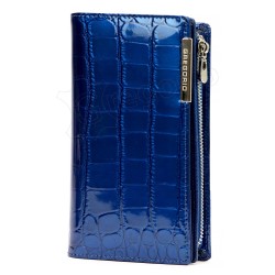 Sieviešu ādas naudas maks GREGORIO lakots