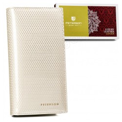 Sieviešu ādas naudas maks Peterson lakots