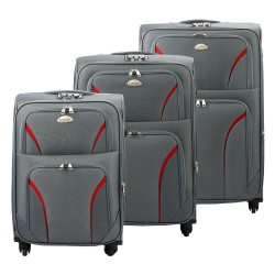 Koferu komplekts EASY TRIP (poliesters(cordura 1200D)(28"L, 24"M, 20"S)