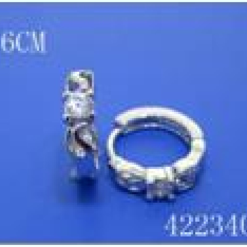 Auskari ar rodija pārklājumu