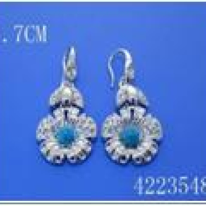 Auskari ar rodija pārklājumu