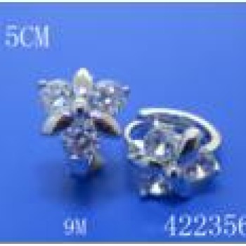 Auskari ar rodija pārklājumu