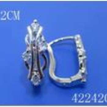 Auskari ar rodija pārklājumu