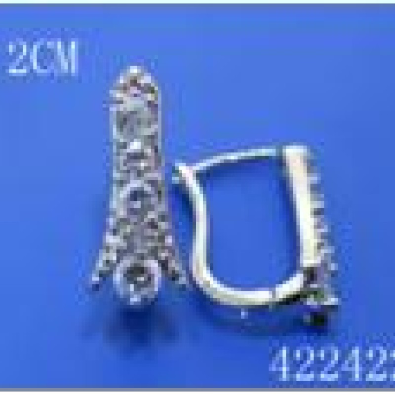 Auskari ar rodija pārklājumu