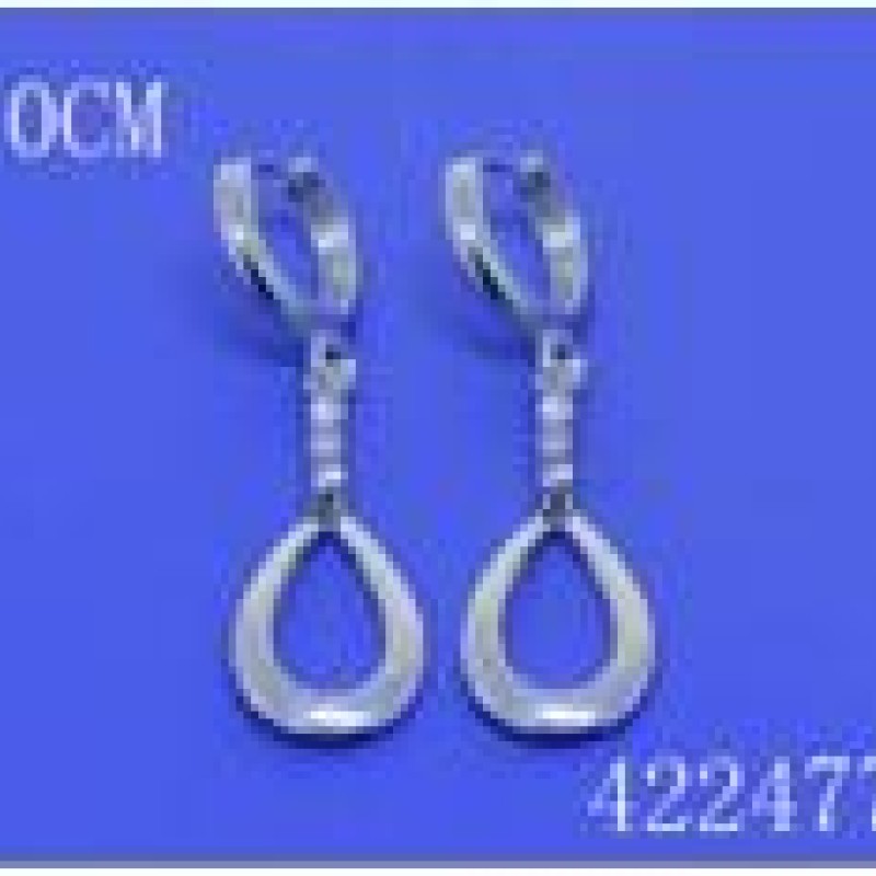 Auskari ar rodija pārklājumu