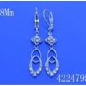 Auskari ar rodija pārklājumu