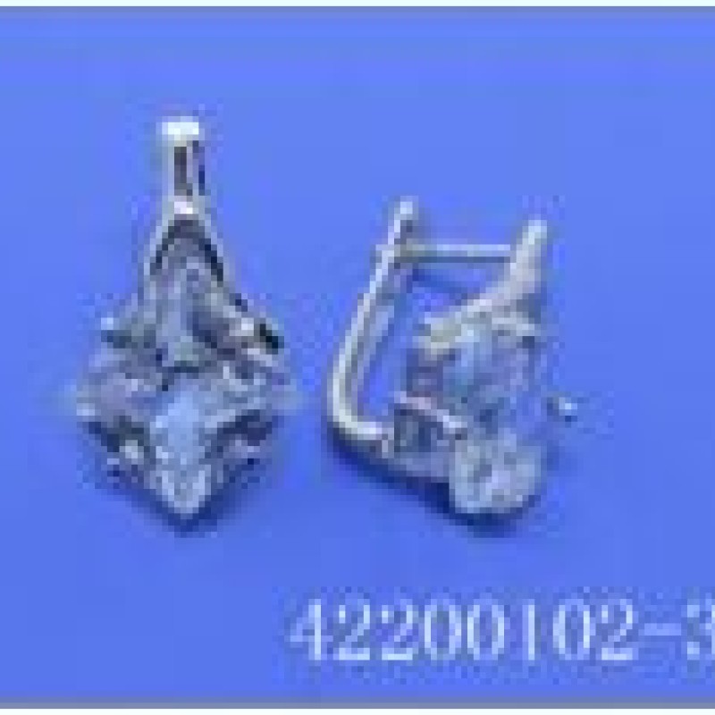 Auskari ar rodija pārklājumu