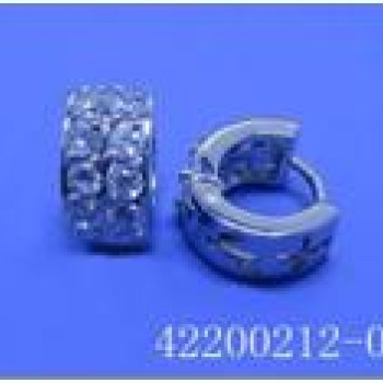 Auskari ar rodija pārklājumu