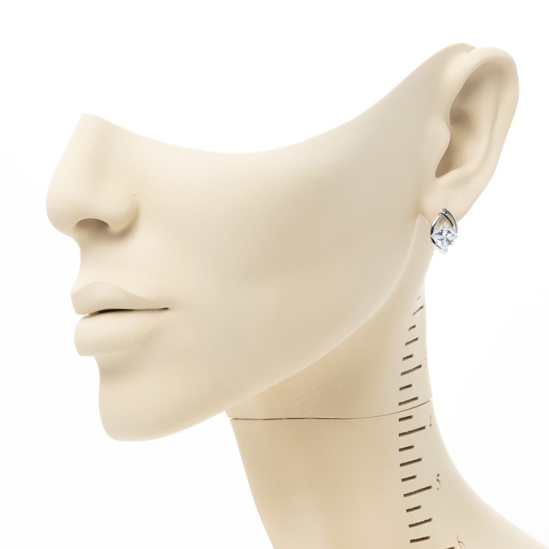 Auskari ar rodija pārklājumu