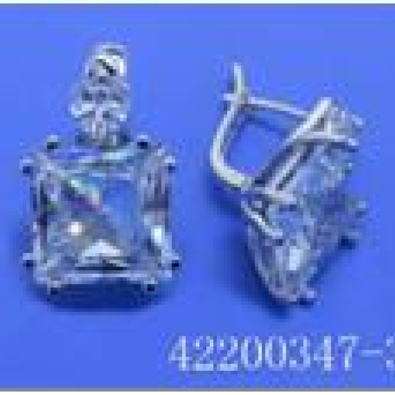 Auskari ar rodija pārklājumu