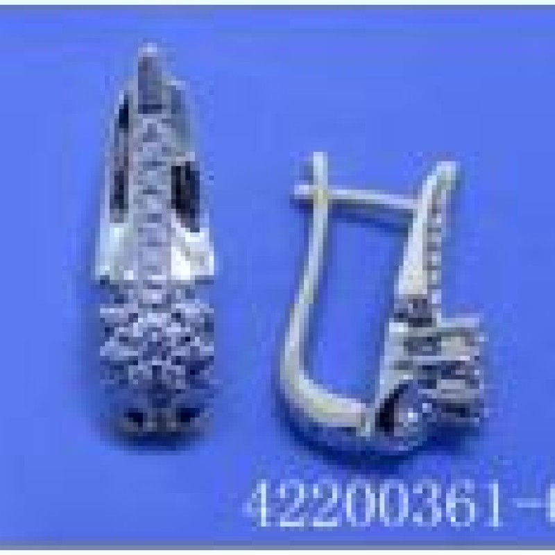 Auskari ar rodija pārklājumu