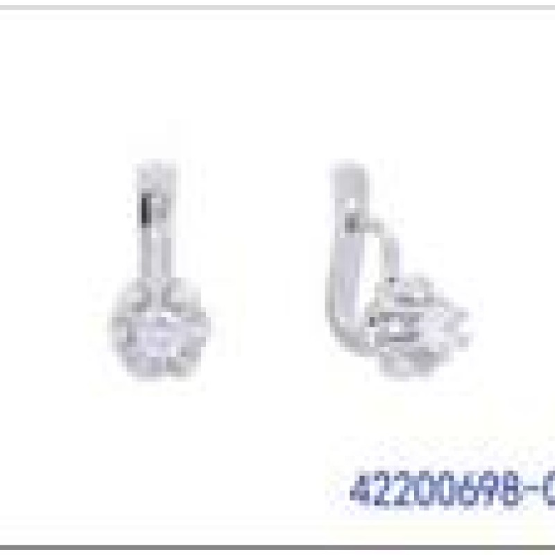 Auskari ar rodija pārklājumu