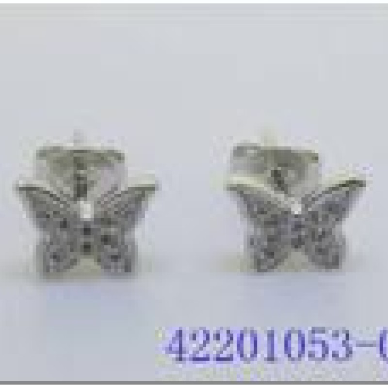 Auskari ar rodija pārklājumu