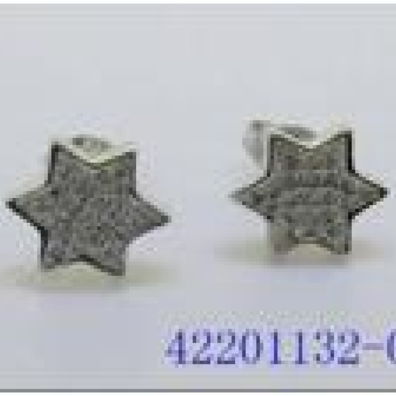 Auskari ar rodija pārklājumu