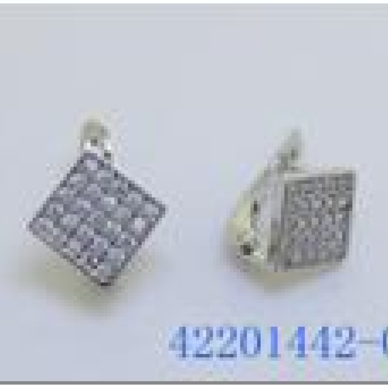 Auskari ar rodija pārklājumu