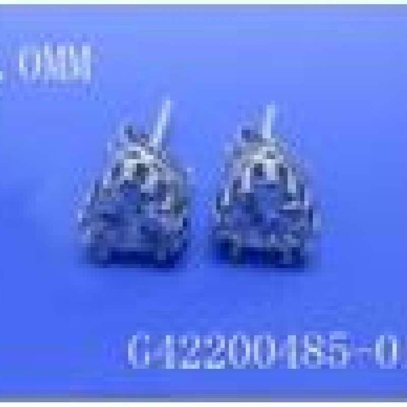 Auskari ar rodija pārklājumu