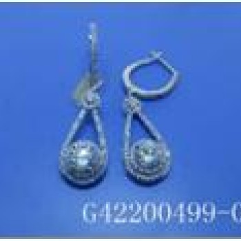 Auskari ar rodija pārklājumu