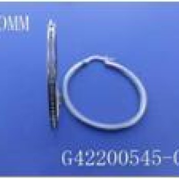 Auskari ar rodija pārklājumu